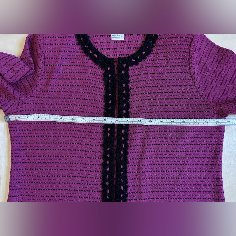 Exclusively Misook Women’s Sz Small Lot Of 2 Blazer Jacket Cardigan Open Front - Picture 6 of 16